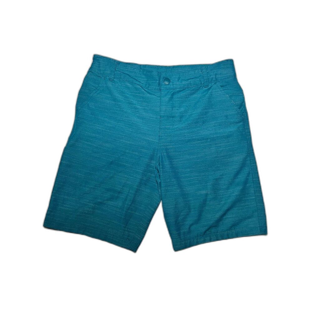 Gently Used Art Class Boys' Relaxed Taper Carpenter Shorts - Size 12, Teal